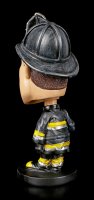 Funny Job Figurine - Bobblehead Fire Fighter