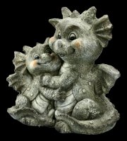 Garden Figurine - Dragon hugging