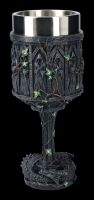 Gothic Kelch mit Drache und Reapern - Dragon Ivy