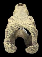 Aquarium Figur - Krokodilkopf M