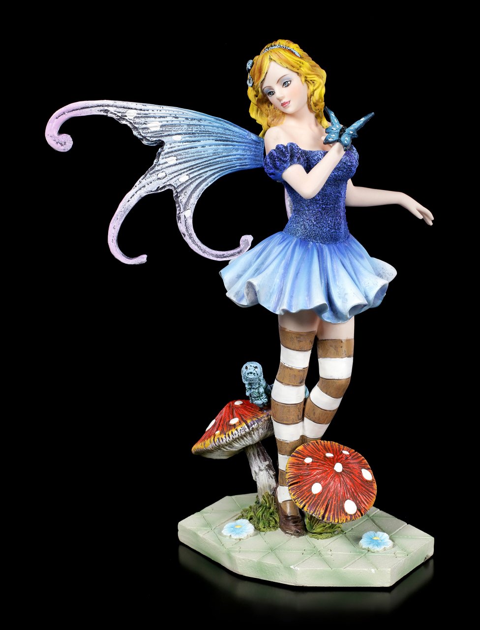 Elfen Figur - Alice mit Schmetterling