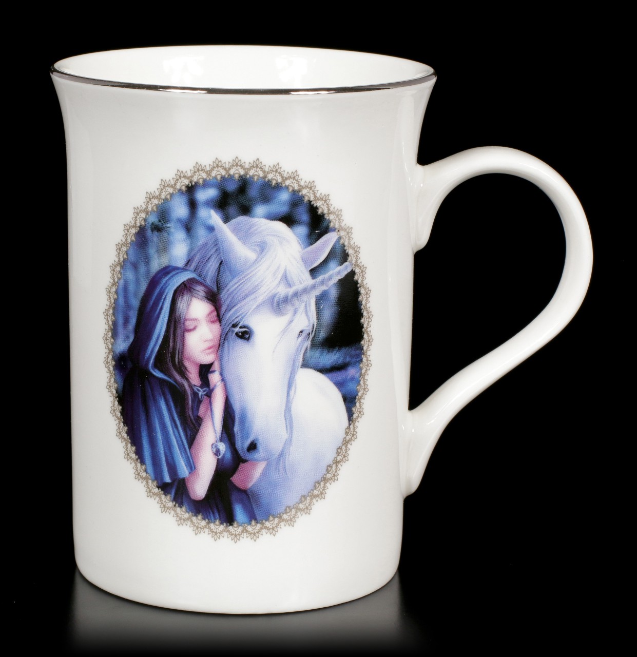 Mug with Unicorn - Solace by Anne Stokes