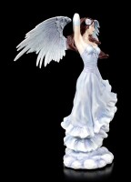 Große Engel Figur - Lydia mit ausgebreiteten Flügeln