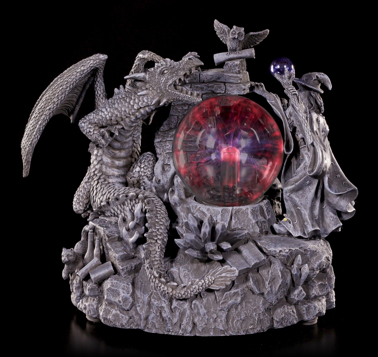 Plasma Ball - Magician and Dragon