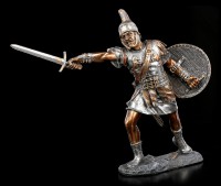 Gladiator Figur in Angriffshaltung