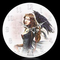 Wanduhr Fantasy - Vesoeritide Tarot Queen - Alchemy