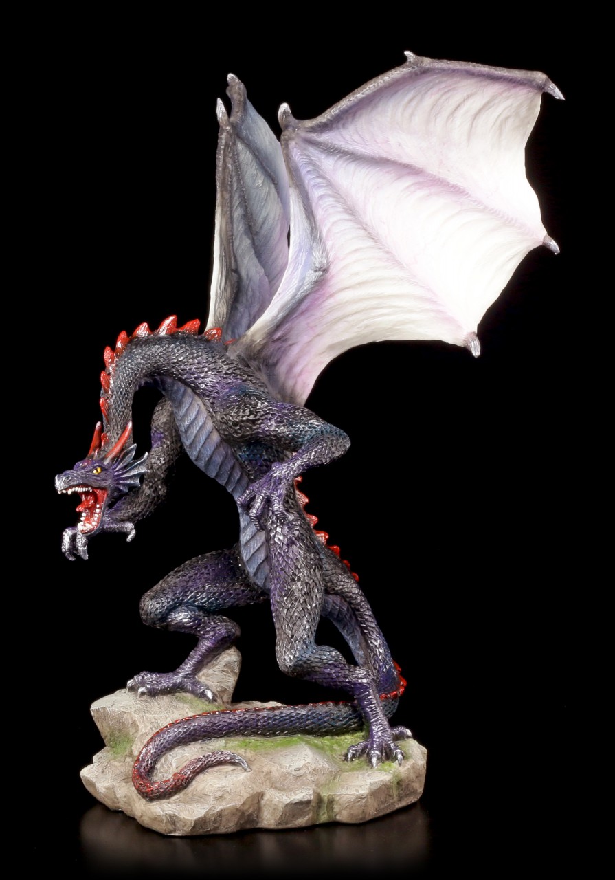 Blue Dragon Figurine - Roaring