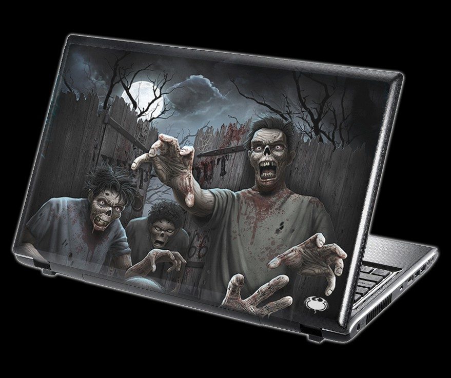 Fantasy Laptop Skin - Zombies Unleashed