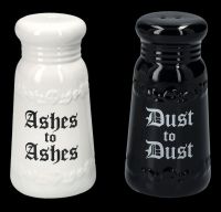 Salt and Pepper Shaker Set - Ashes to Dust