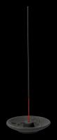 Incense Burner - Black Triquetra