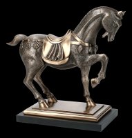 Horse Figurine - Decorated on Plinth