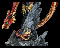 Dragon Figurine - Hear me Roar - red