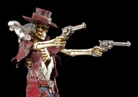 Skeleton Figurine - Gunslinger by James Ryman