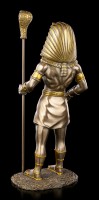 Tutankhamun Figurine - Egpytian Pharao bronzed
