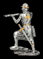 Pewter Figurine - Crusader with Crossbow