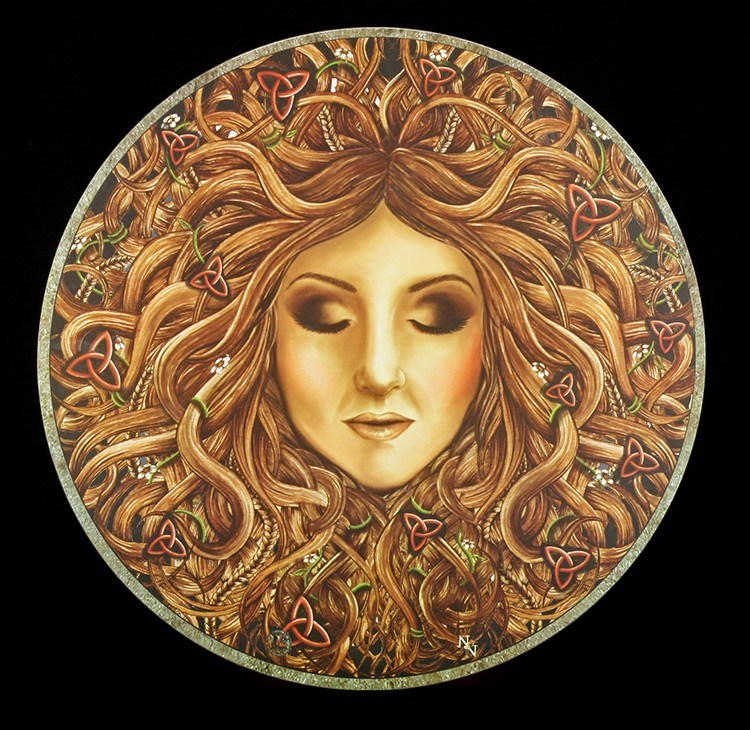 Wicca Wall Plaque - Coven Mother