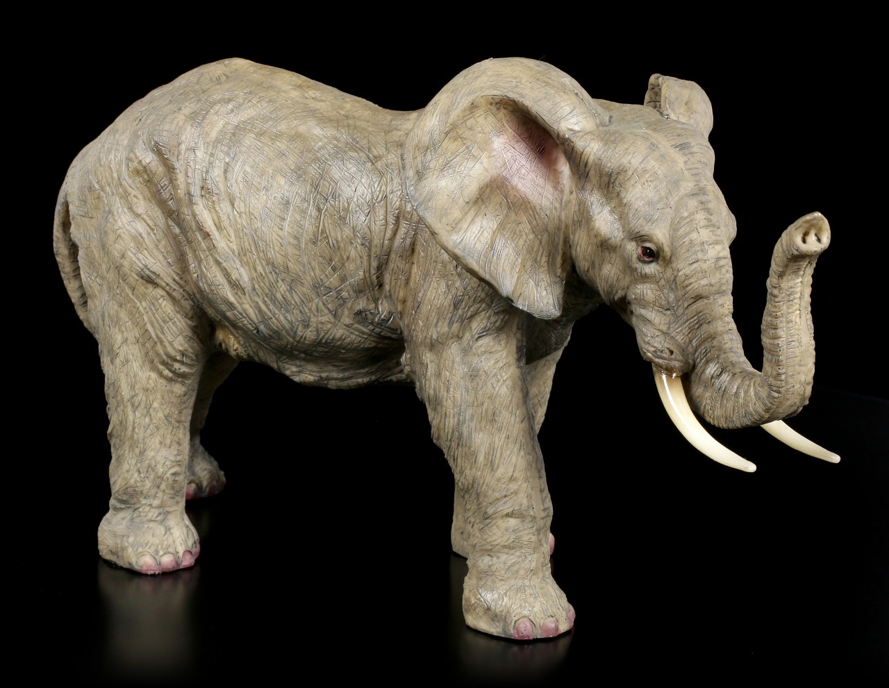 Elephant Figurine - Standing with raised Trunk
