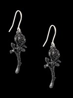 Alchemy Earrings - Romance Of The Black Rose