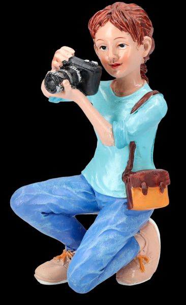 Funny Job Figurine - Female Photographer