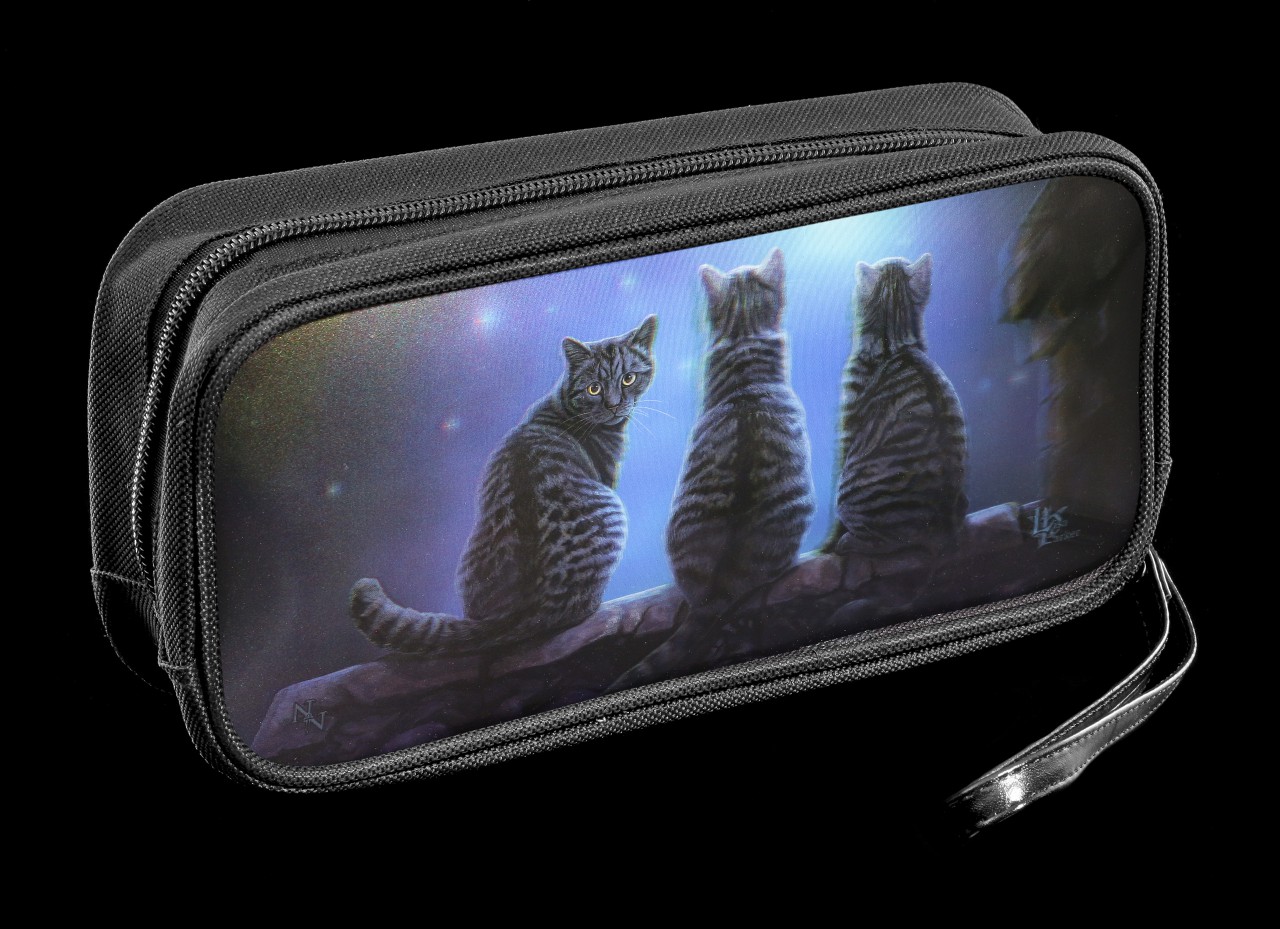 3D Pencil Case with Cats - Wish upon a Star