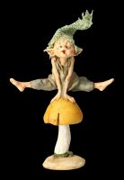 Pixie Goblin Figurine leap-frog - Hurray!