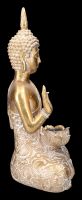 Buddha Tealight Holder - gold-coloured