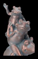 Garden Figurine - Frogs Piggyback