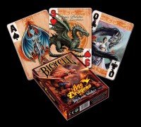 Poker Spielkarten mit Drachen - Age of Dragons