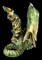 Drachenfigur grün - Schleicht sich an