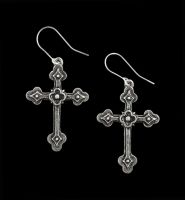 Earrings Alchemy Crosses - Gothic Devotion
