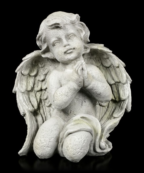Angel Garden Figurine - Boy praying