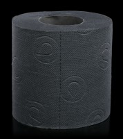 Schwarzes Toilettenpapier