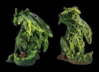 Drachenfiguren Set - Forest Fledglings grün