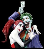 Büste - Der Joker und Harley Quinn