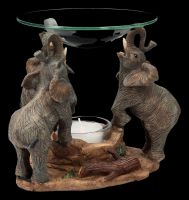 Aroma Lamp - Three Elephants