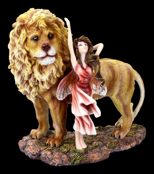 Elfen Figur - Sari mit Löwe