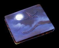 Men&#39;s Wallet with Dragon - Fire From The Sky - embossed