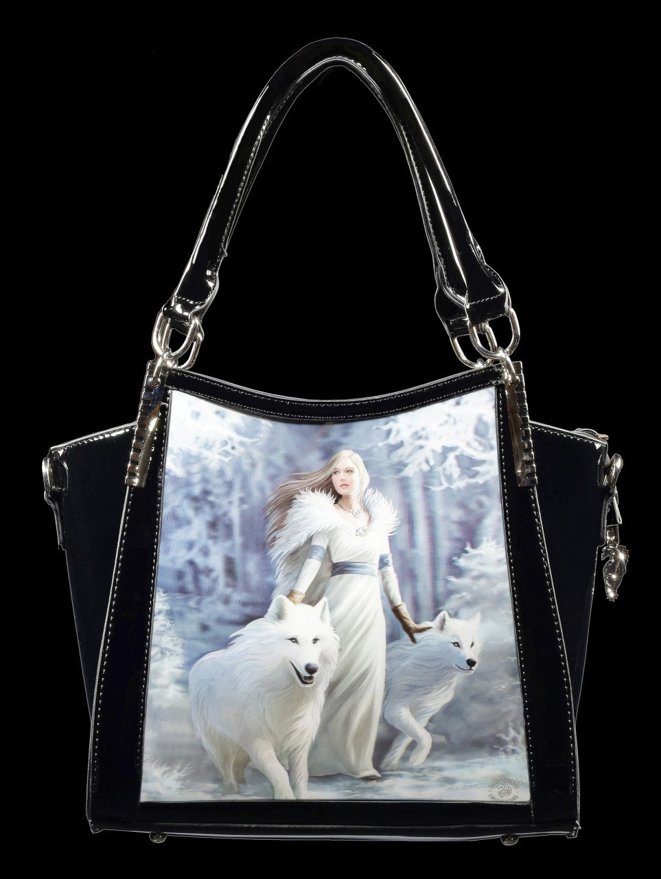 Fantasy Handbag with 3D Picture - Winter Guardians