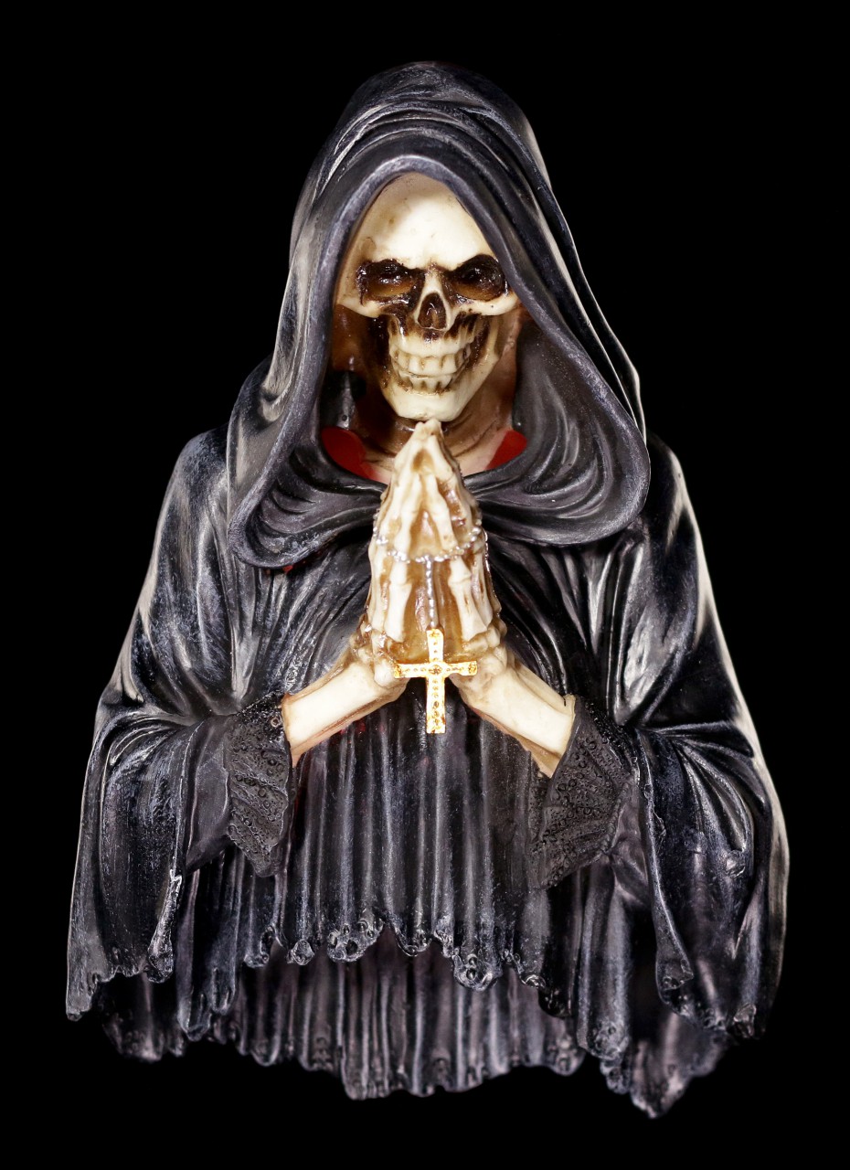 Reaper Wandrelief - Final Prayer mit LED Beleuchtung