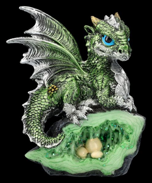 Dragon Figurine - Green Guardian