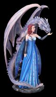 Fairy Figurine - Magical Tara with Big Dragon