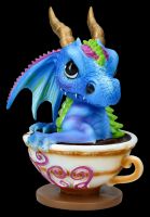 Drachenfigur in Tasse - Tee mit Tom