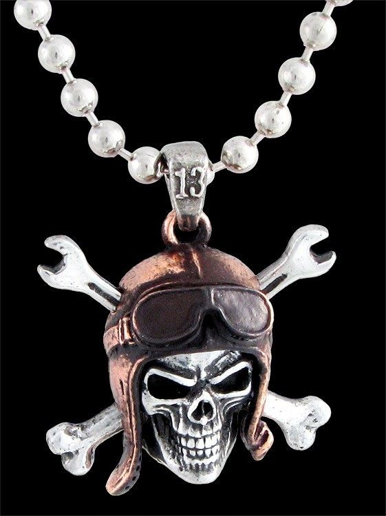 Death Valley Alchemy UL13 Skull Necklace