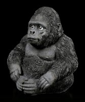 Gorilla Figur - Sitzend