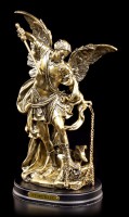 Small Archangel Michael Figurine with Base