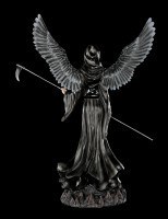Large black Angel of Death with Scythe - Immortal Death