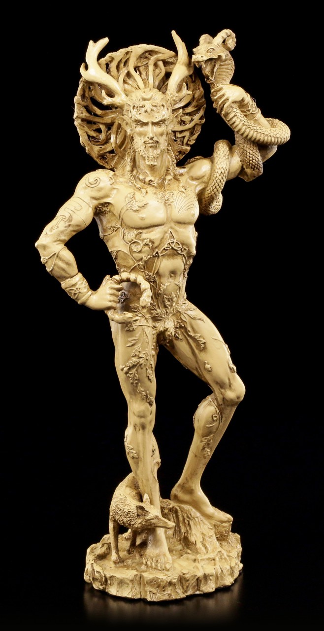 Cernunnos Figurine - Celtic God of Animals & Fertility