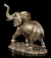Elephant Figurine - Running in Veld