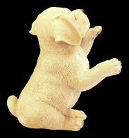 Dog Figurine - Labrador Puppy on Hind Paws