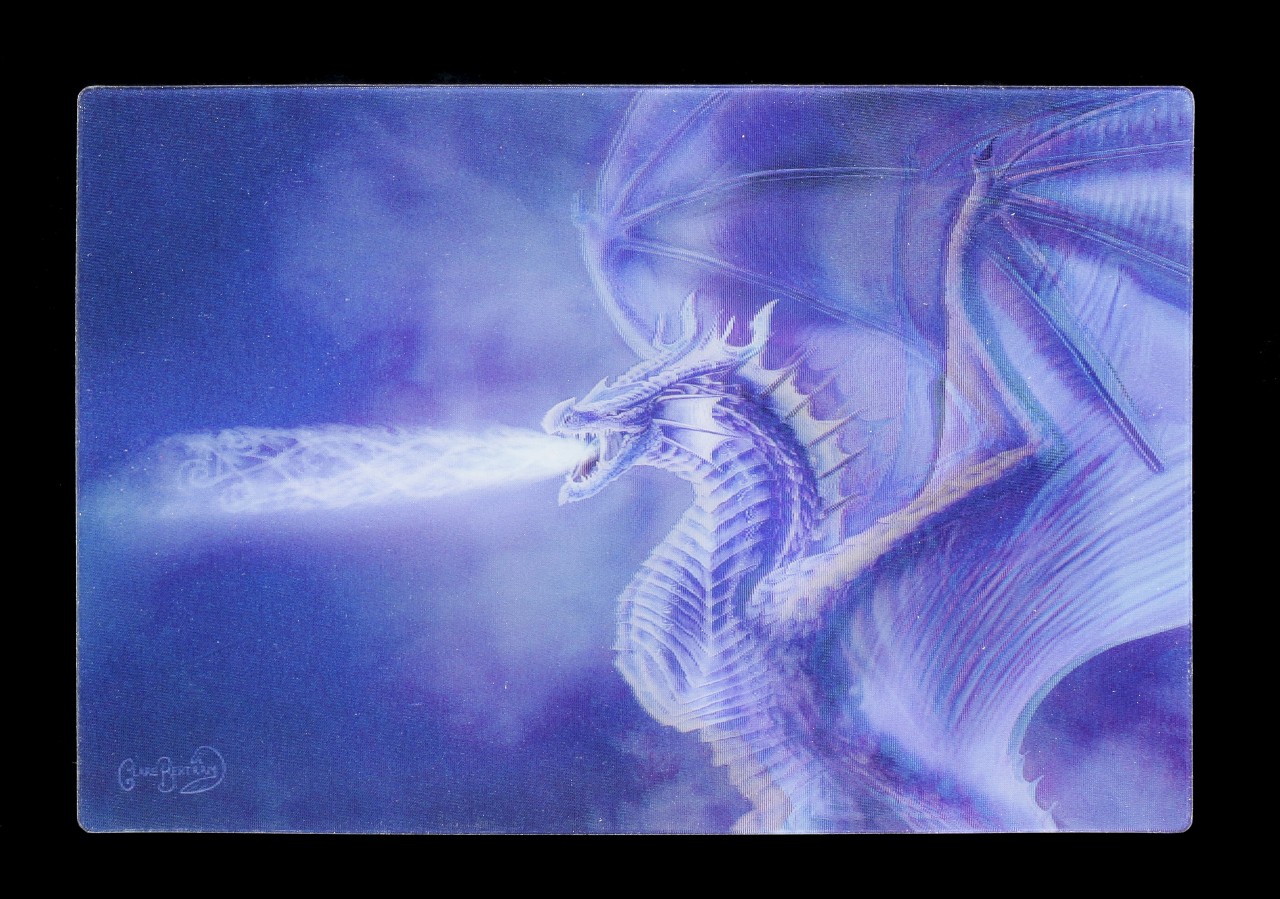 3D Postkarte mit Drache - Mystical Dragon